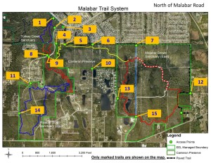 Trail Access Points - Northern Malabar